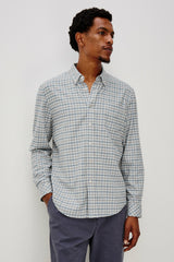 VANCE SHIRT - CHARCOAL BLUE CHECK| Rails sale