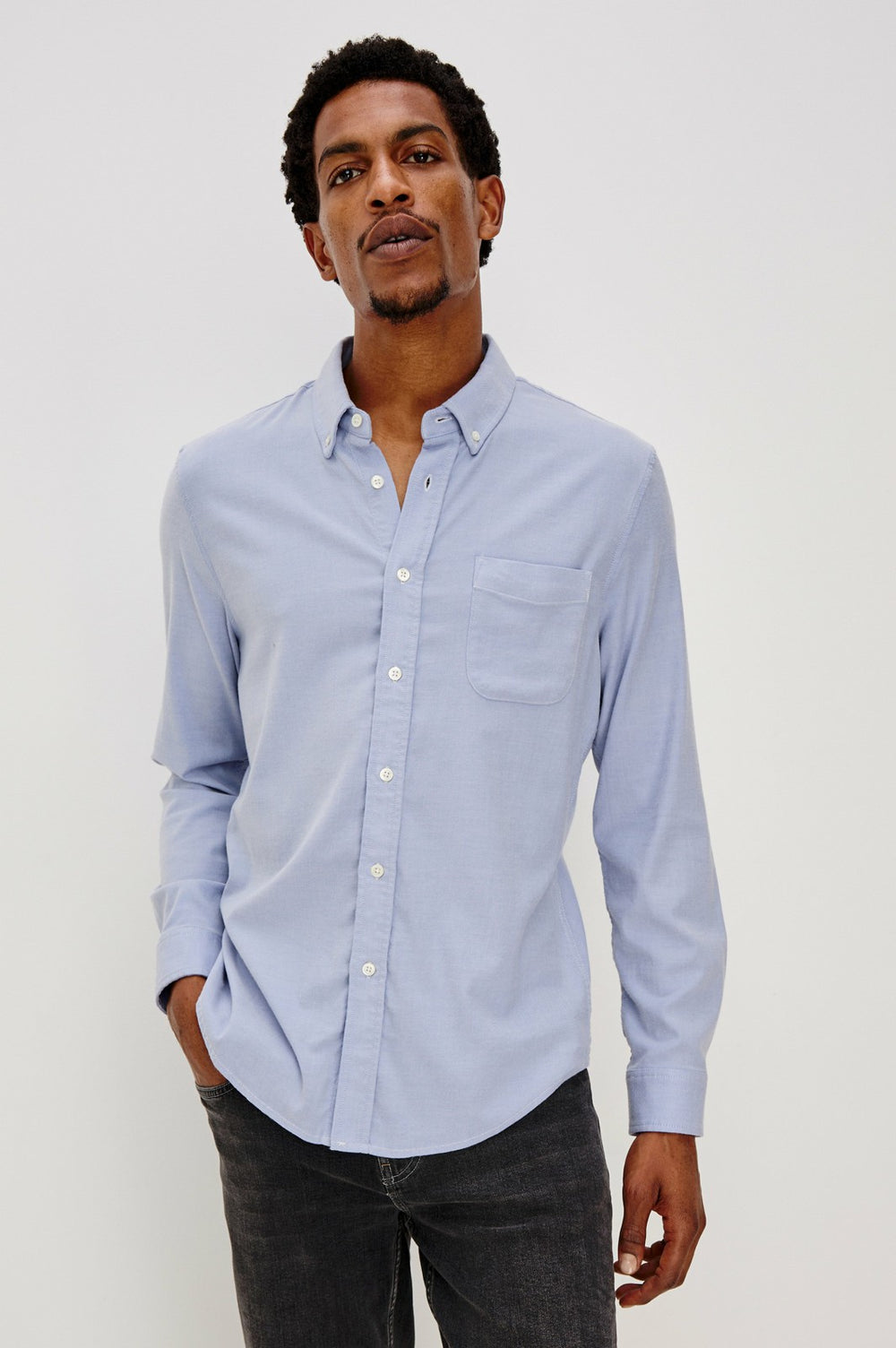 VANCE SHIRT - BLUE OXFORD| Rails online