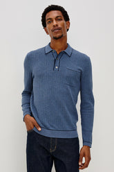 FENTON SWEATER - BLUE MELANGE| Rails sale