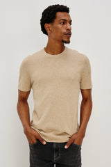 MASON COTTON CASHMERE T-SHIRT - OAT HEATHER| Rails for sale