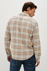 LENNOX SHIRT - CURRANT TAWNY MELANGE| Rails US