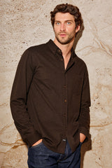 VINCENT SHIRT - ESPRESSO| Rails online