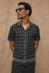RONAN SHIRT - CHARCOAL BLACK| Rails discount