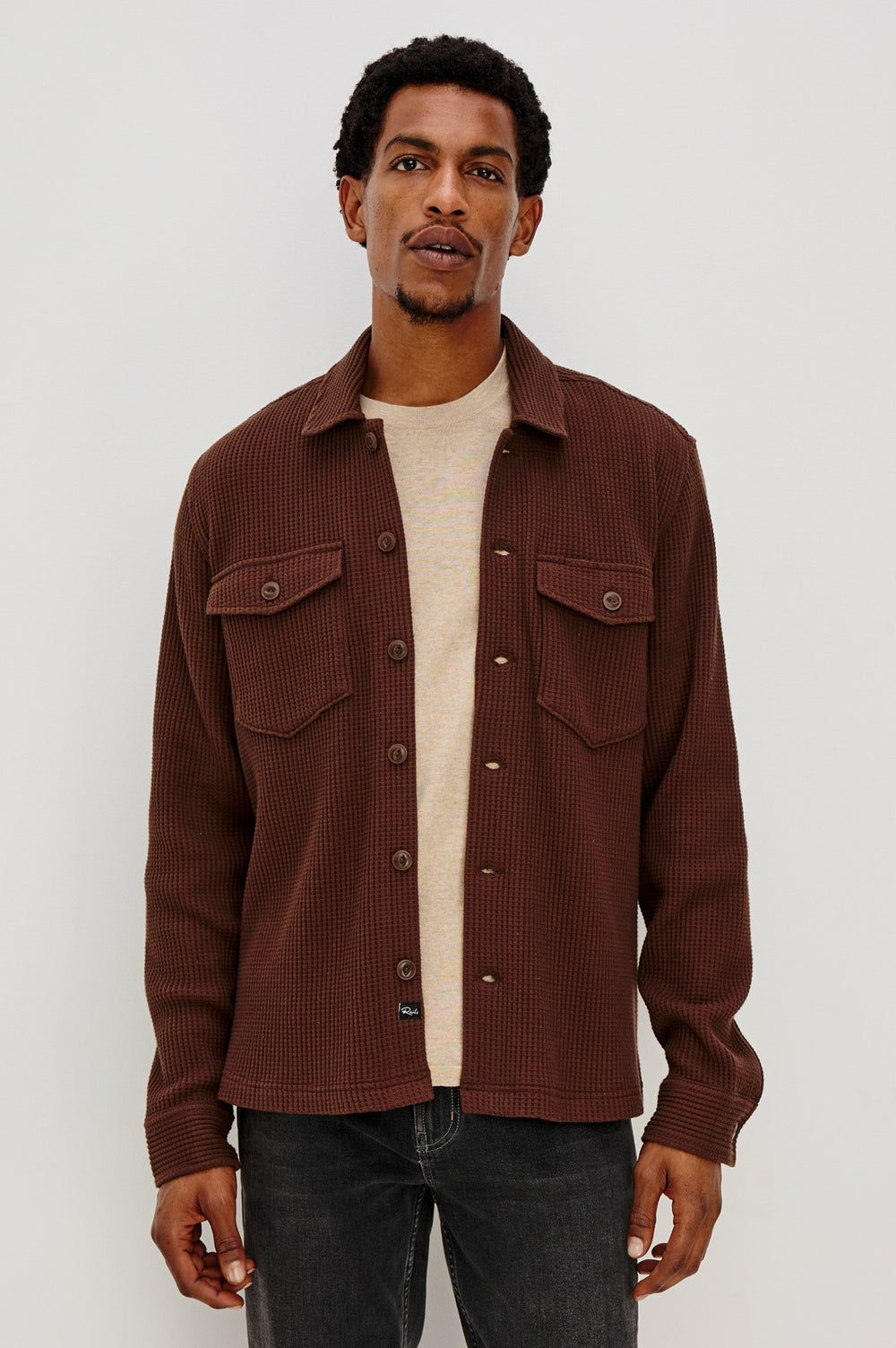 WELLS SHIRT JACKET - CHOCOLATE| Rails near me