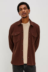 WELLS SHIRT JACKET - CHOCOLATE| Rails near me