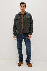 WELLS SHIRT JACKET - INK| Rails sale