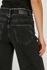 ANGELENO WIDE LEG - ASH BLACK| Rails outlet