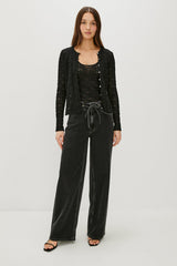 ANGELENO WIDE LEG - ASH BLACK| Rails outlet