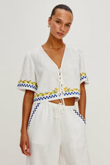 GIADZY X RAILS PARI TOP - SORRENTO EMBROIDERY| Rails near me