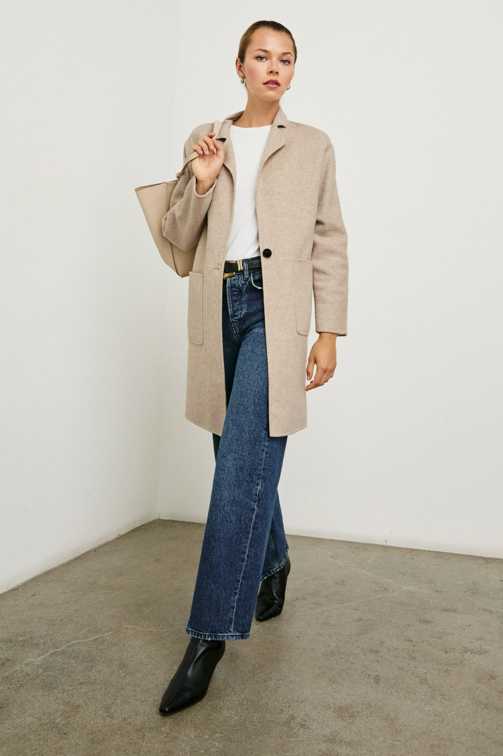 EVEREST COAT - OATMEAL| Rails for sale