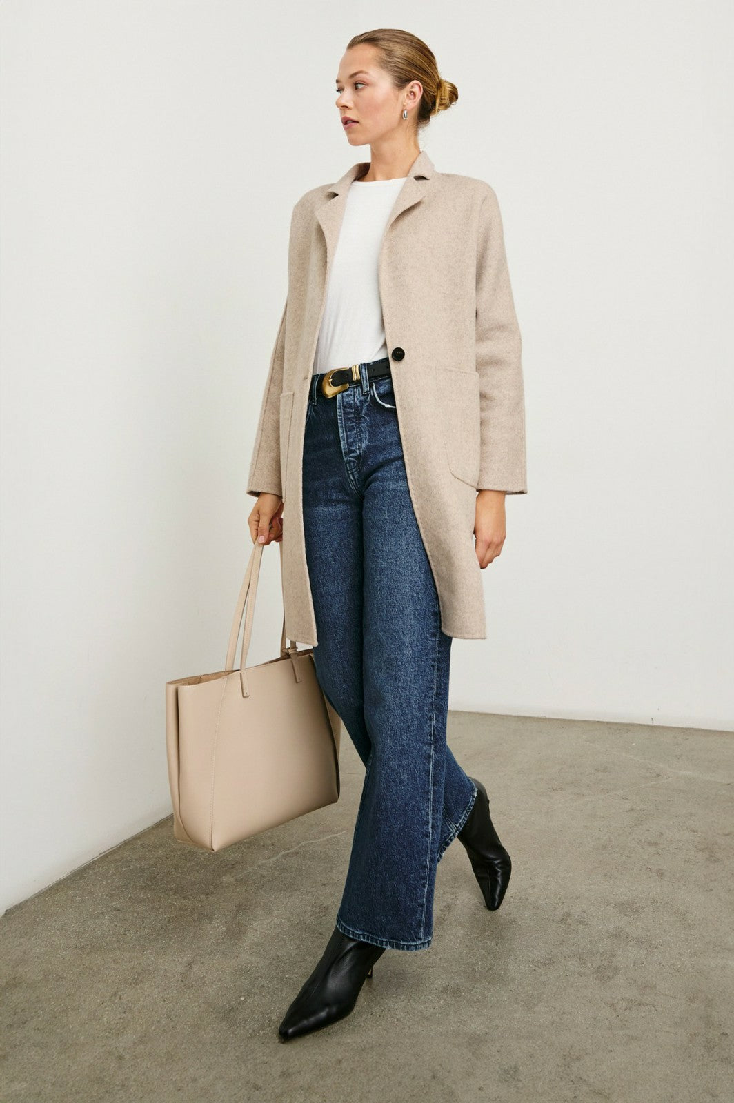 EVEREST COAT - OATMEAL| Rails for sale
