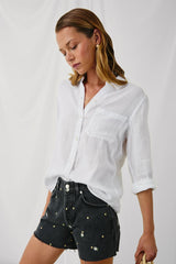 ELLIS SHIRT - WHITE| Rails outlet