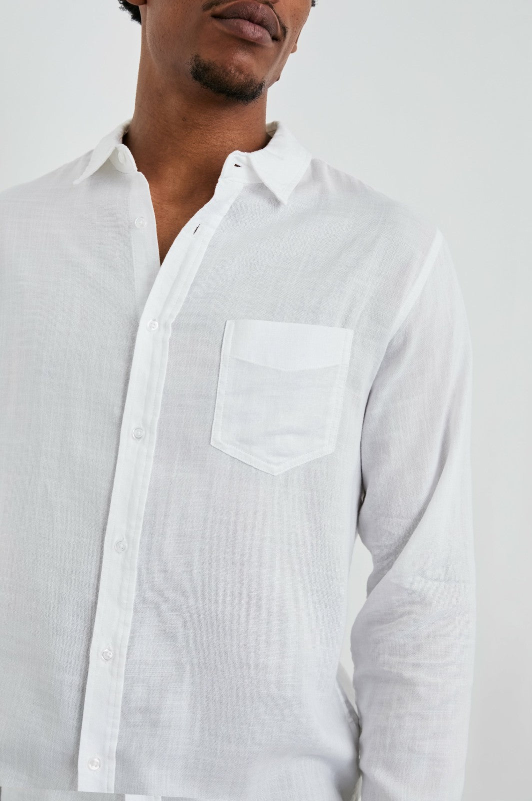 WYATT SHIRT - WHITE| Rails discount