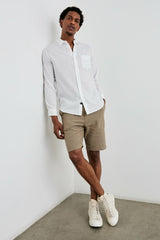 WYATT SHIRT - WHITE| Rails discount