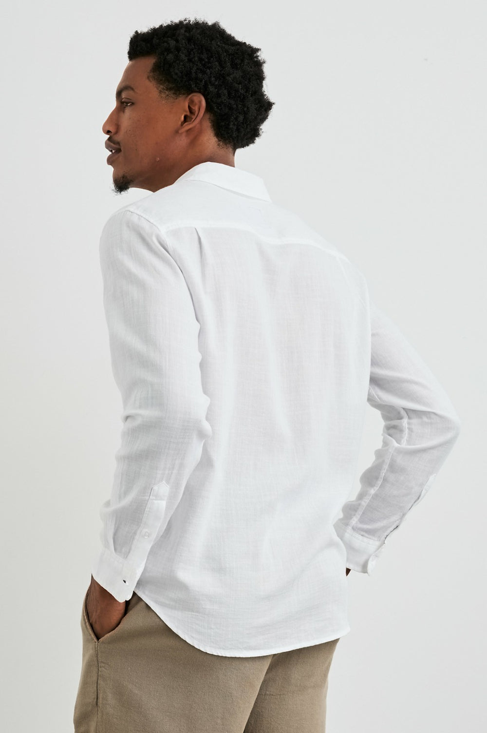 WYATT SHIRT - WHITE| Rails discount