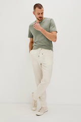 JOHNNY T-SHIRT - OLIVE| Rails online