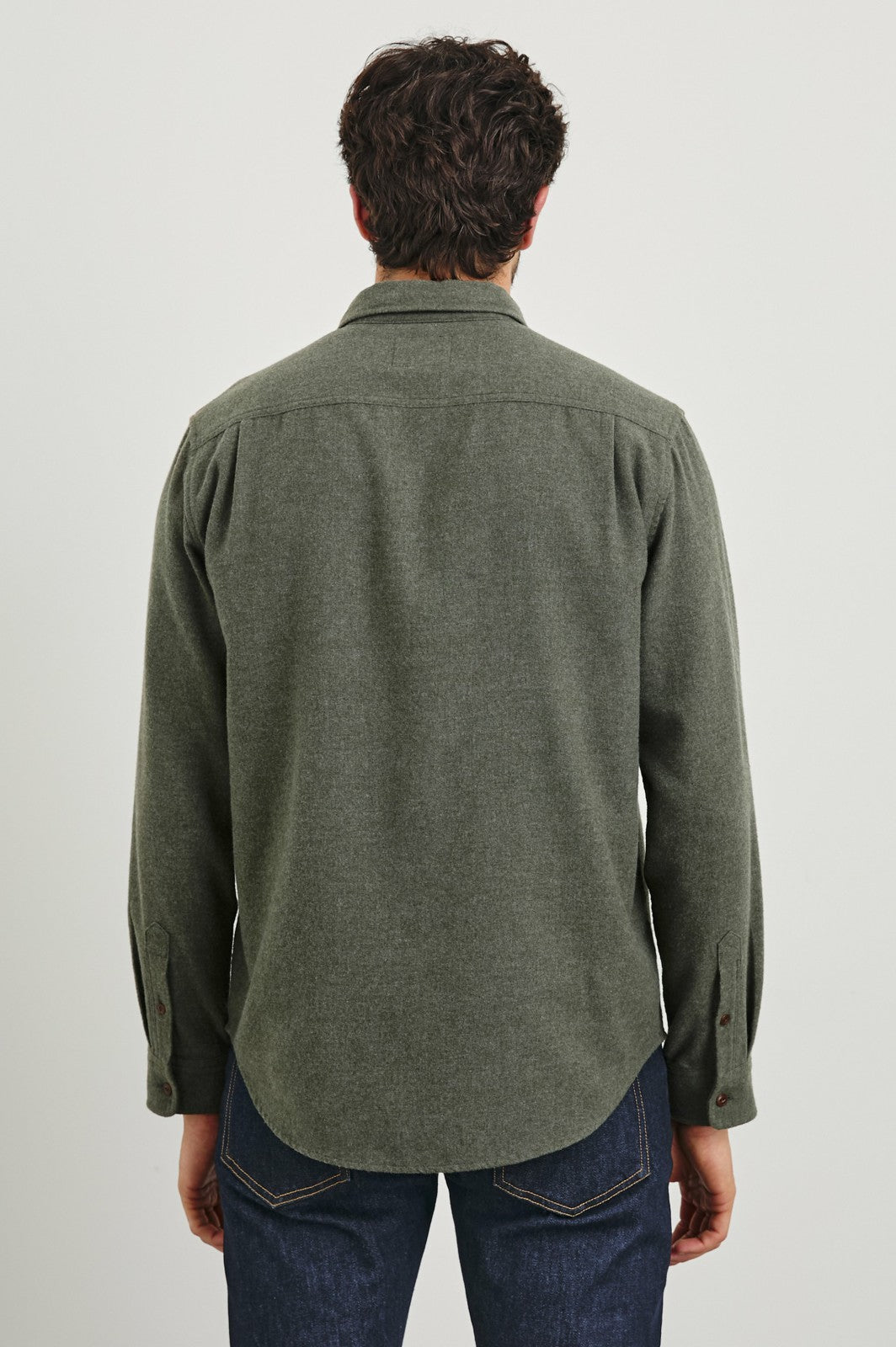 RUNSON SHIRT - HUNTER GREEN| Rails for sale