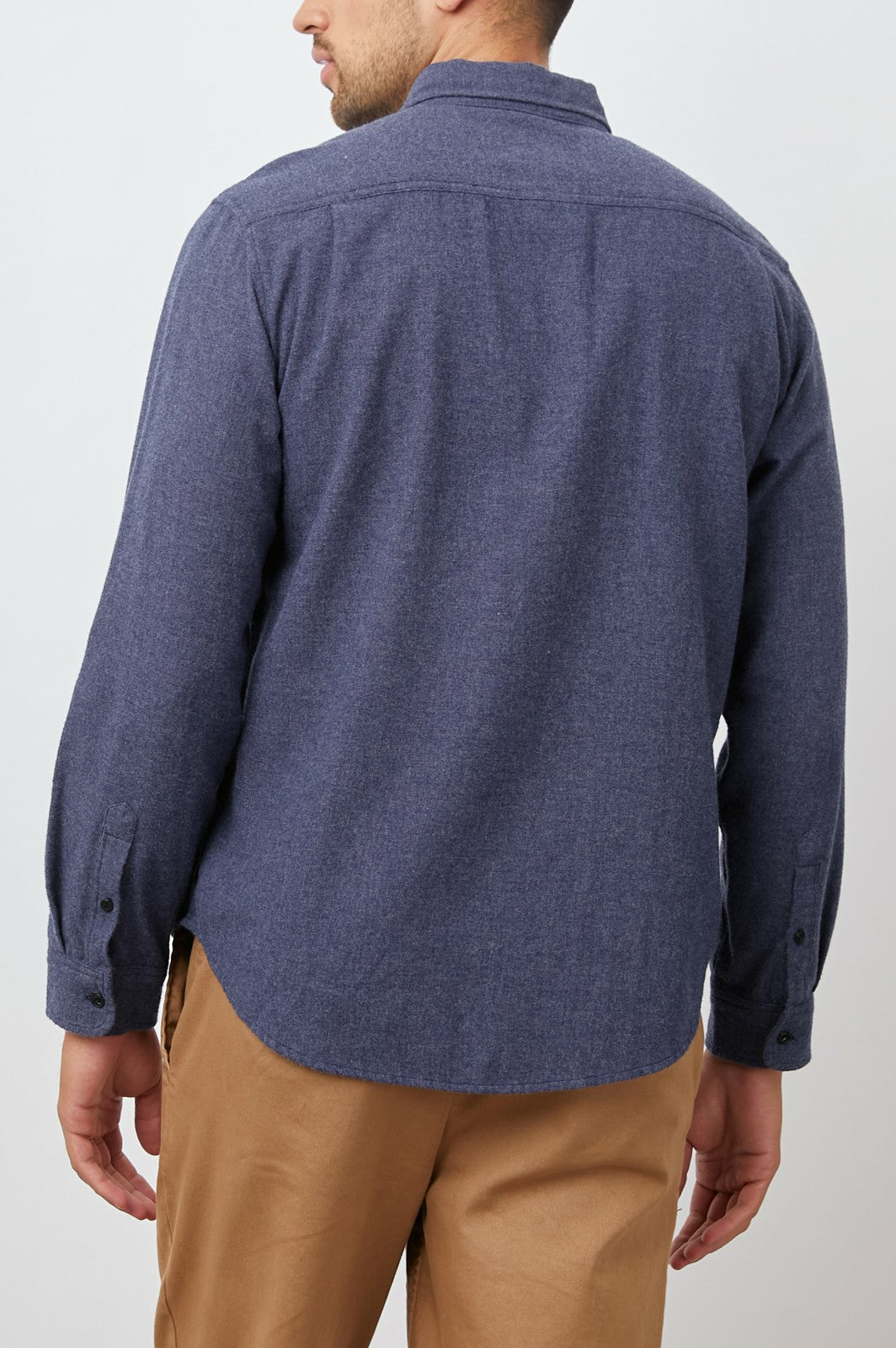 RUNSON SHIRT - HEATHER BLUE| Rails sale