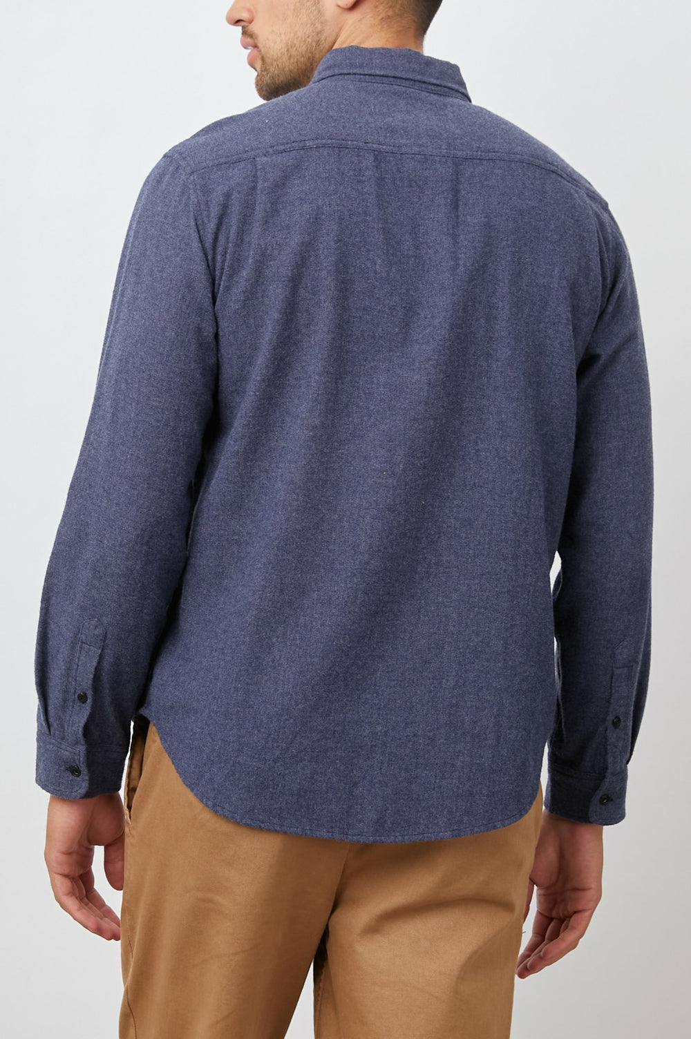 RUNSON SHIRT - HEATHER BLUE| Rails sale