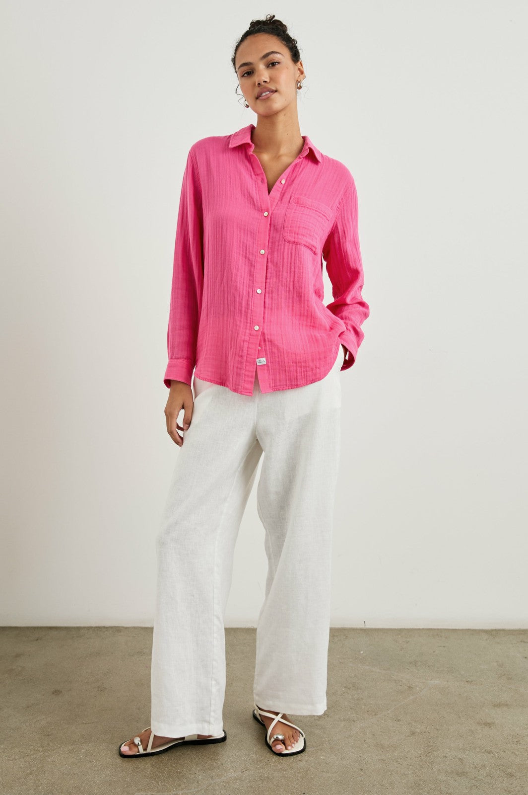 ELLIS SHIRT - HIBISCUS| Rails on sale