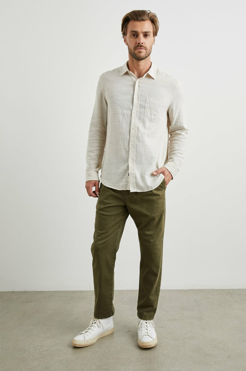 WYATT SHIRT - HUMMUS| Rails US