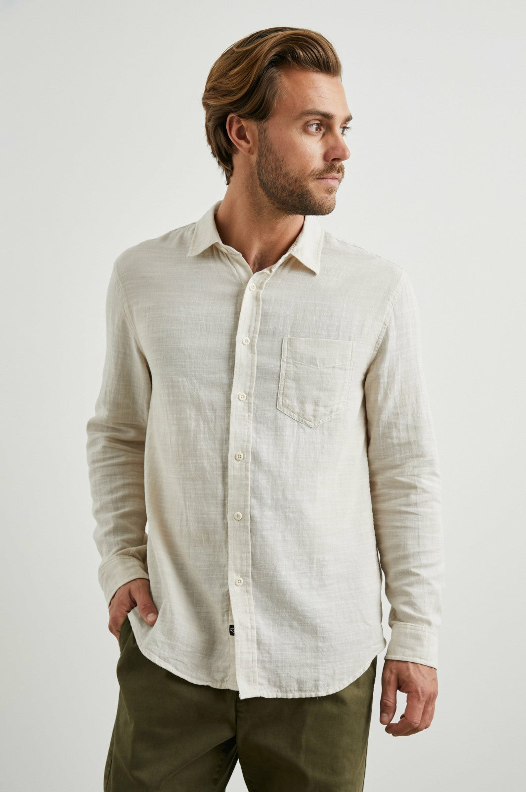 WYATT SHIRT - HUMMUS| Rails US