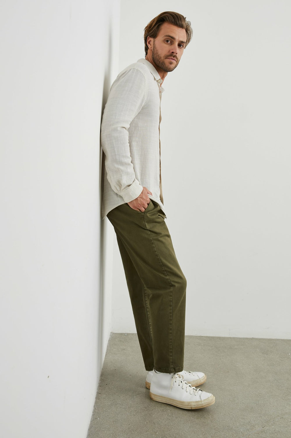 WYATT SHIRT - HUMMUS| Rails US