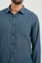 WYATT SHIRT - SEA BLUE| Rails near me