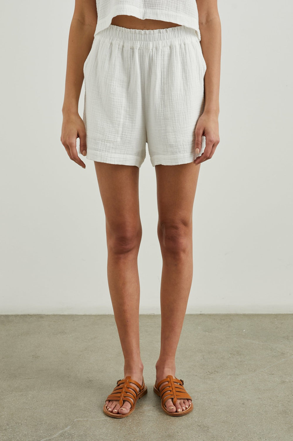 LEIGHTON SHORT - WHITE| Rails outlet