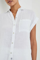 WHITNEY SHIRT - WHITE| Rails online