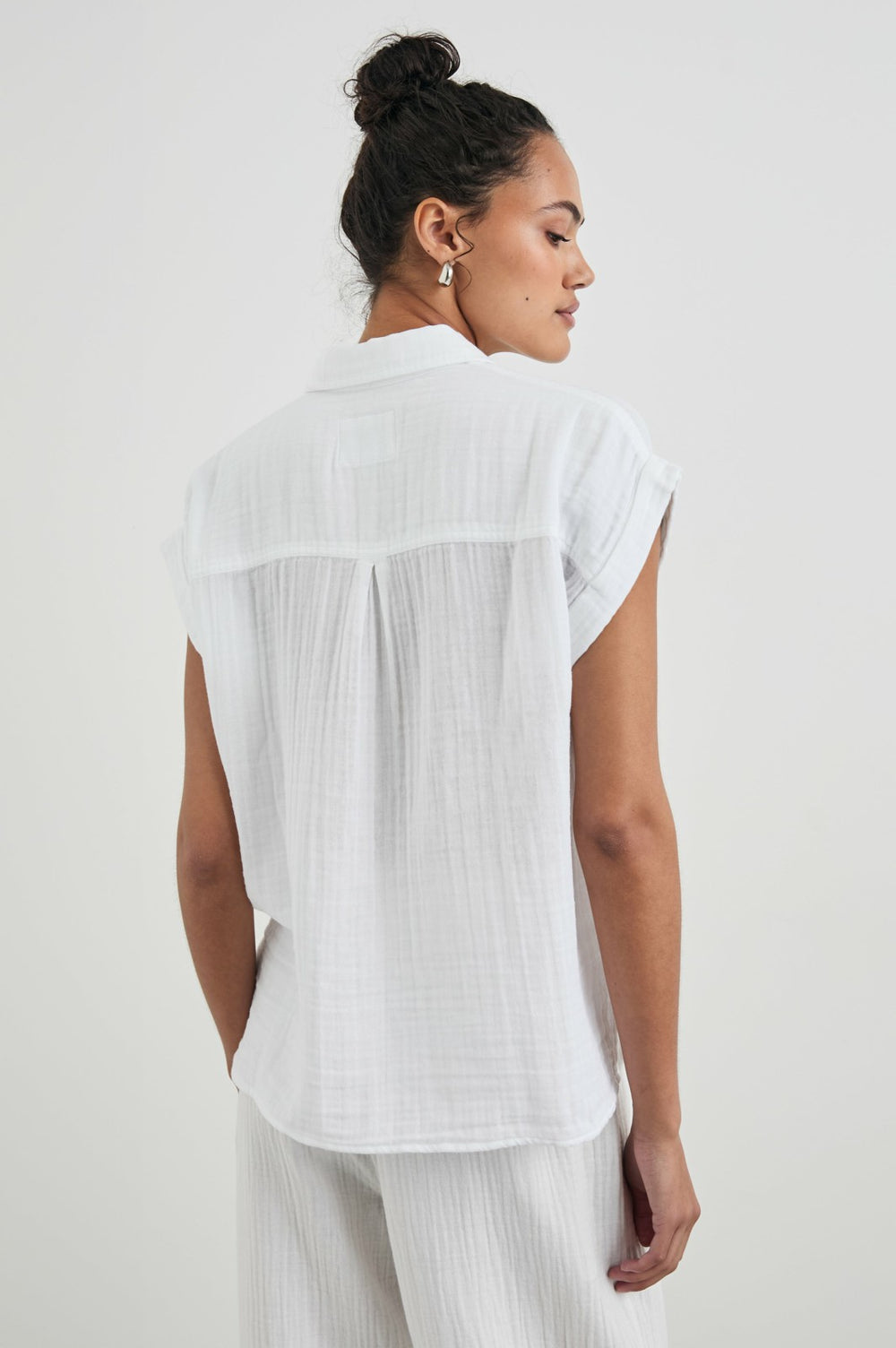 WHITNEY SHIRT - WHITE| Rails online