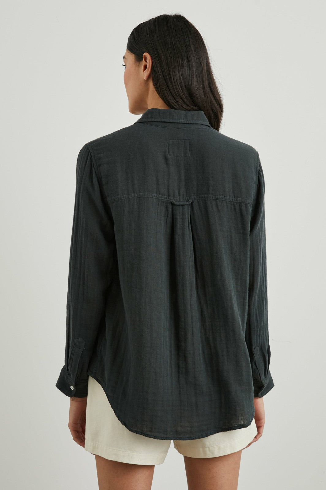 ELLIS SHIRT - WASHED BLACK| Rails on sale