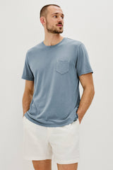 JOHNNY T-SHIRT - STEEL| Rails outlet