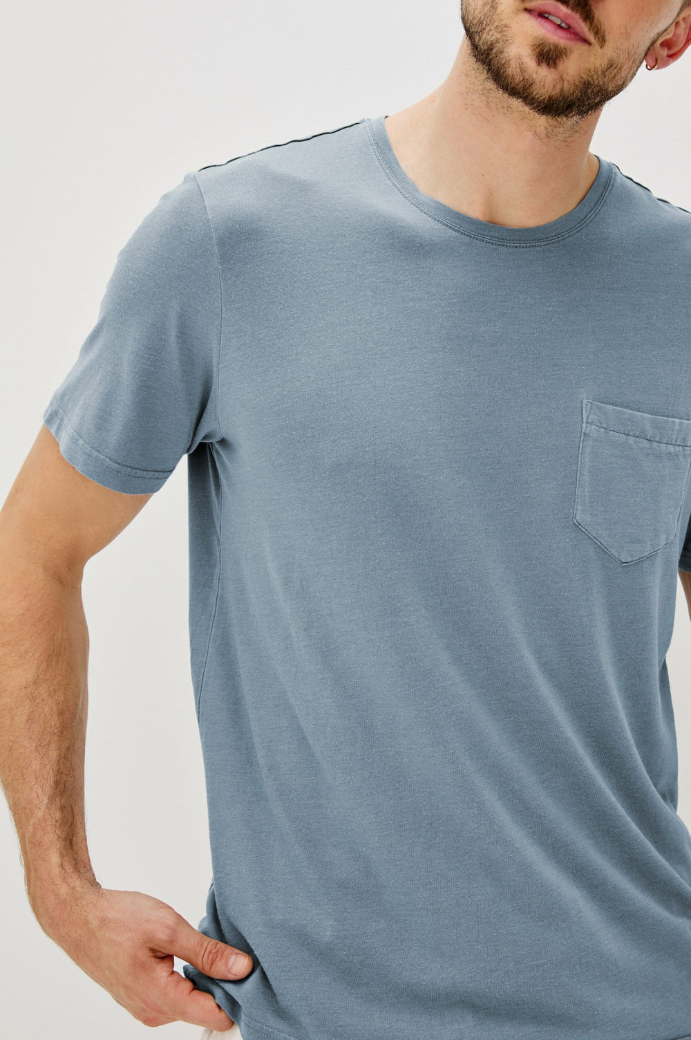 JOHNNY T-SHIRT - STEEL| Rails outlet