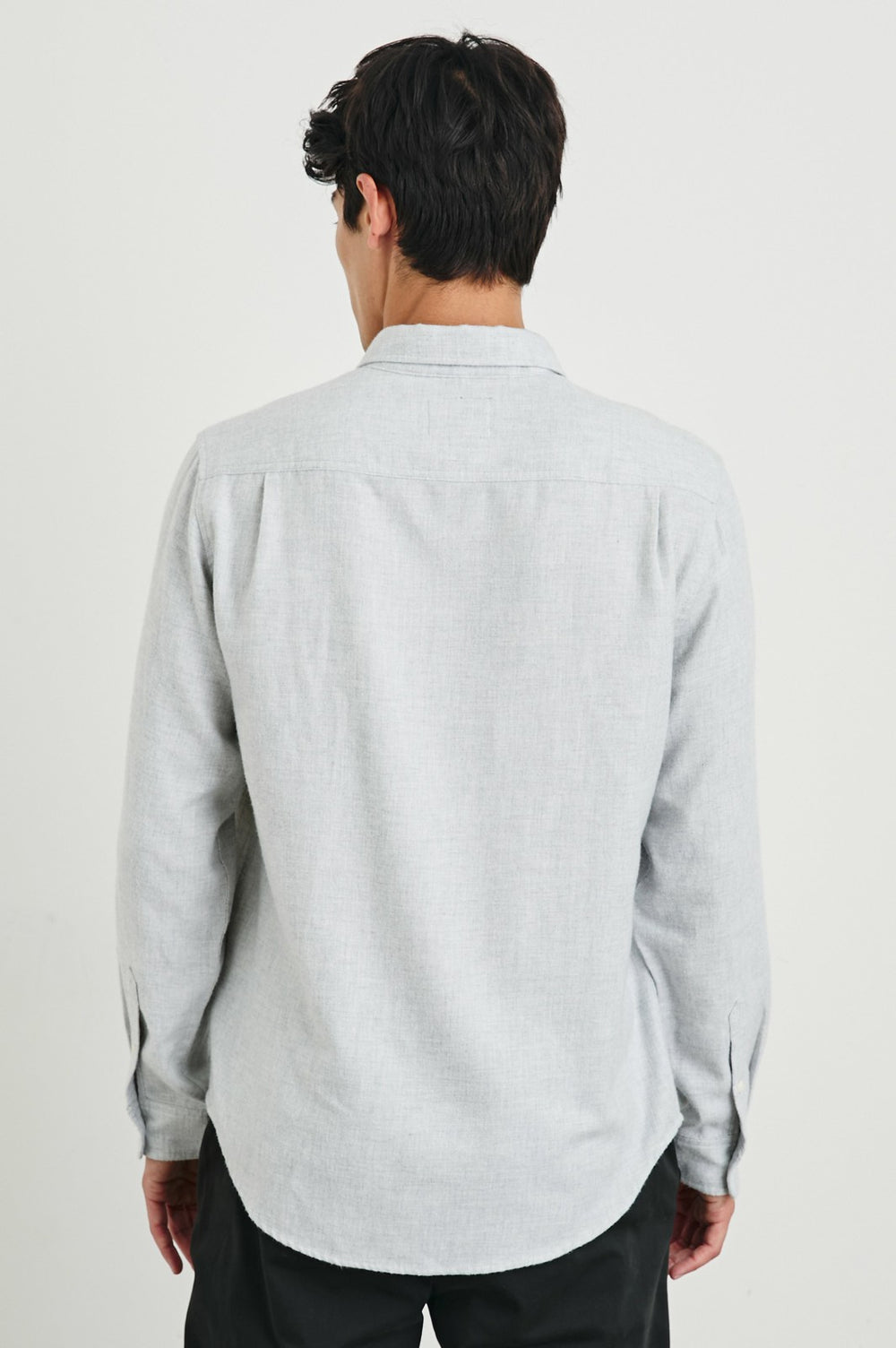 RUNSON SHIRT - HEATHER GREY| Rails online