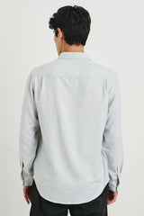 RUNSON SHIRT - HEATHER GREY| Rails online