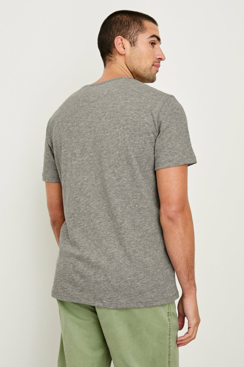 SKIPPER T-SHIRT - HEATHER GREY| Rails on sale