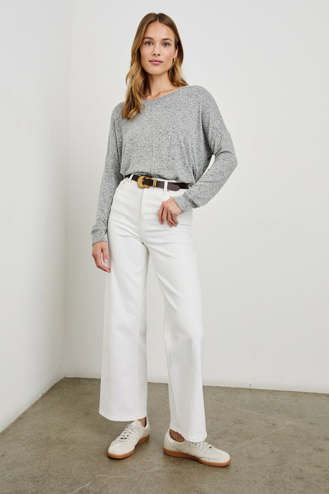 IGGY TOP - MELANGE GREY| Rails discount