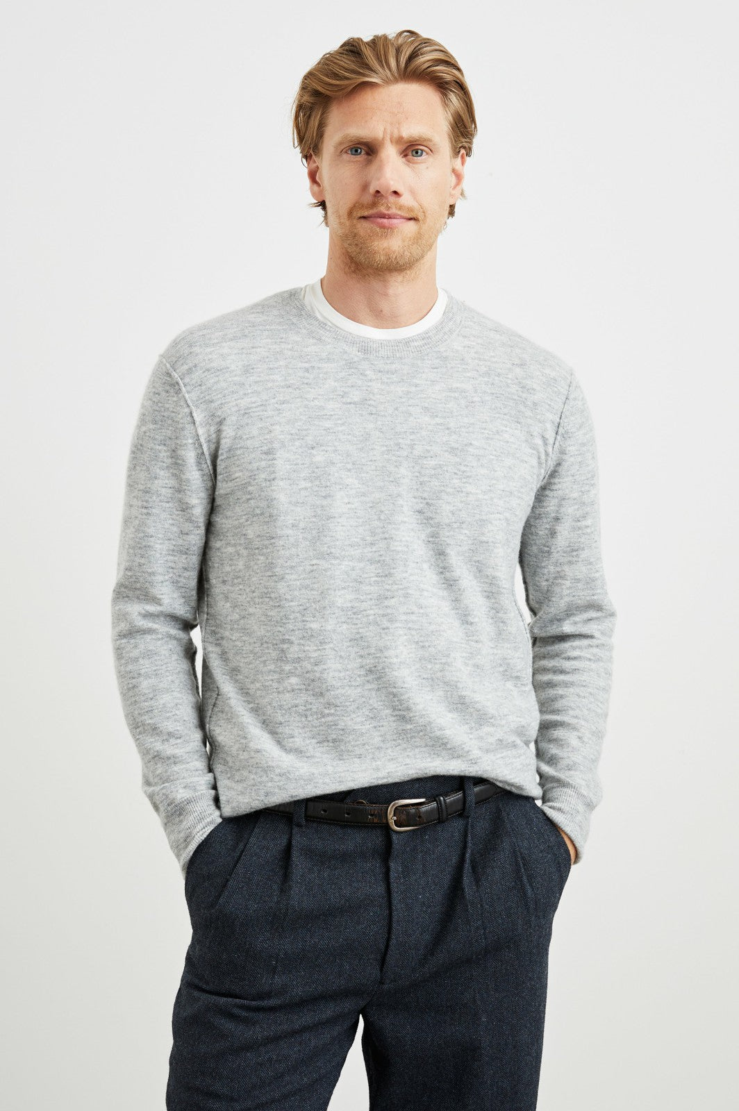 BECKSON SWEATER - HEATHER GREY| Rails sale