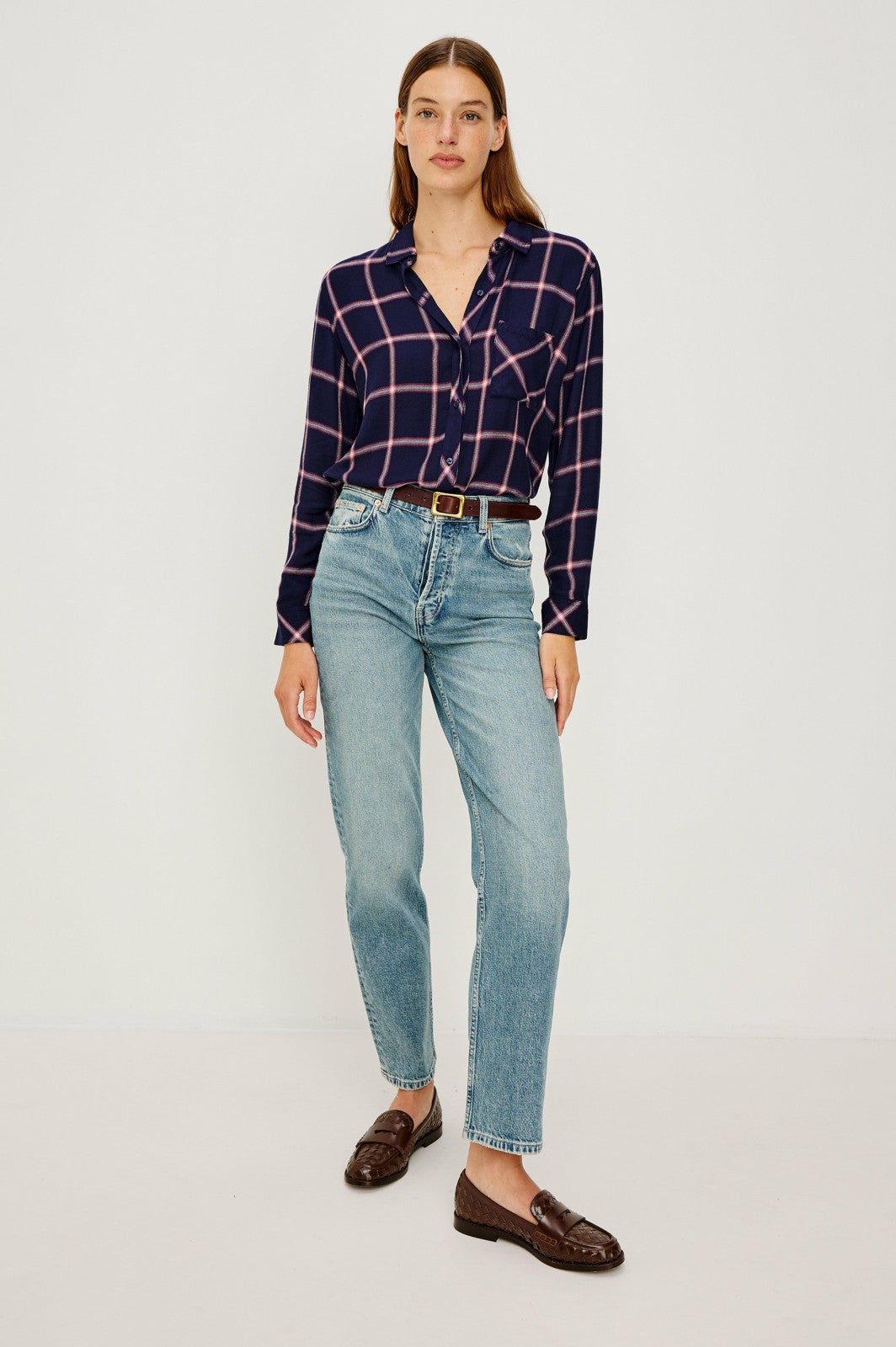HUNTER SHIRT - SAPPHIRE MAGENTA| Rails outlet