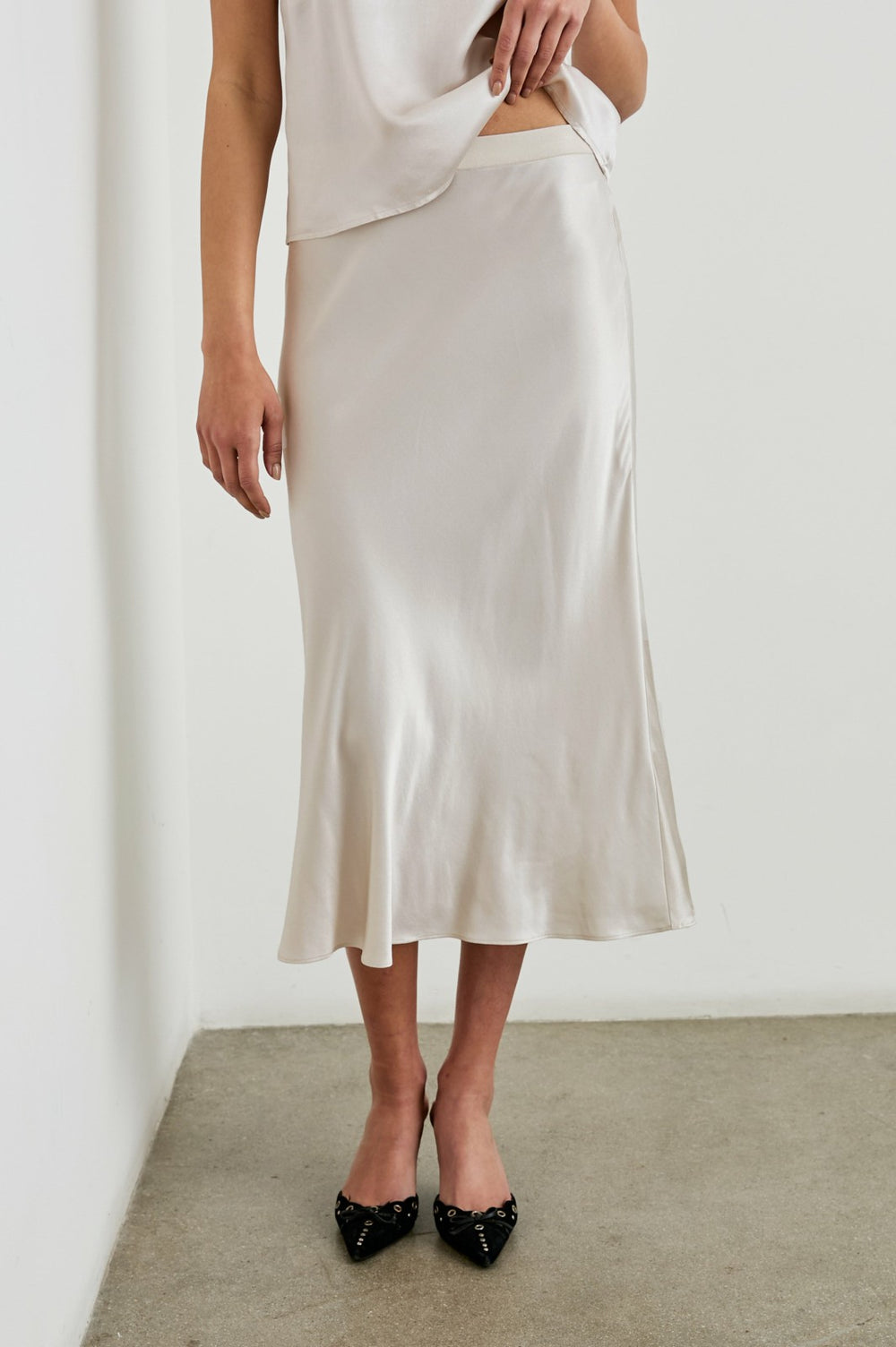 BERLIN SKIRT - IVORY| Rails sale