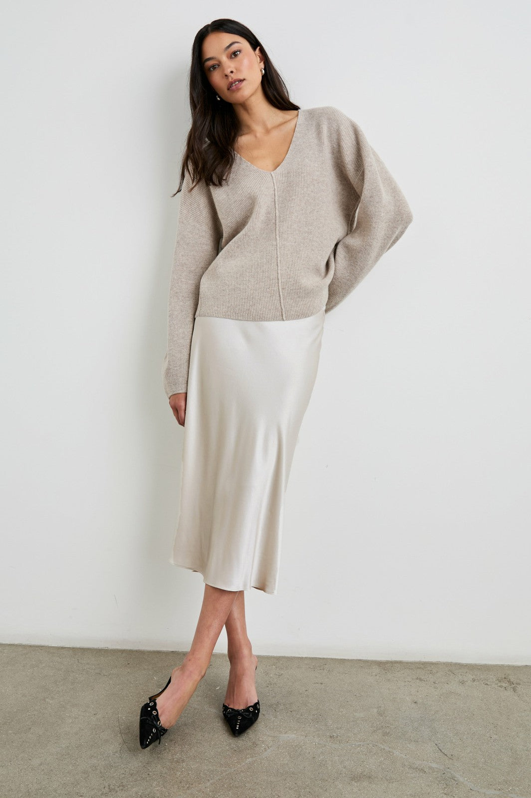 BERLIN SKIRT - IVORY| Rails sale
