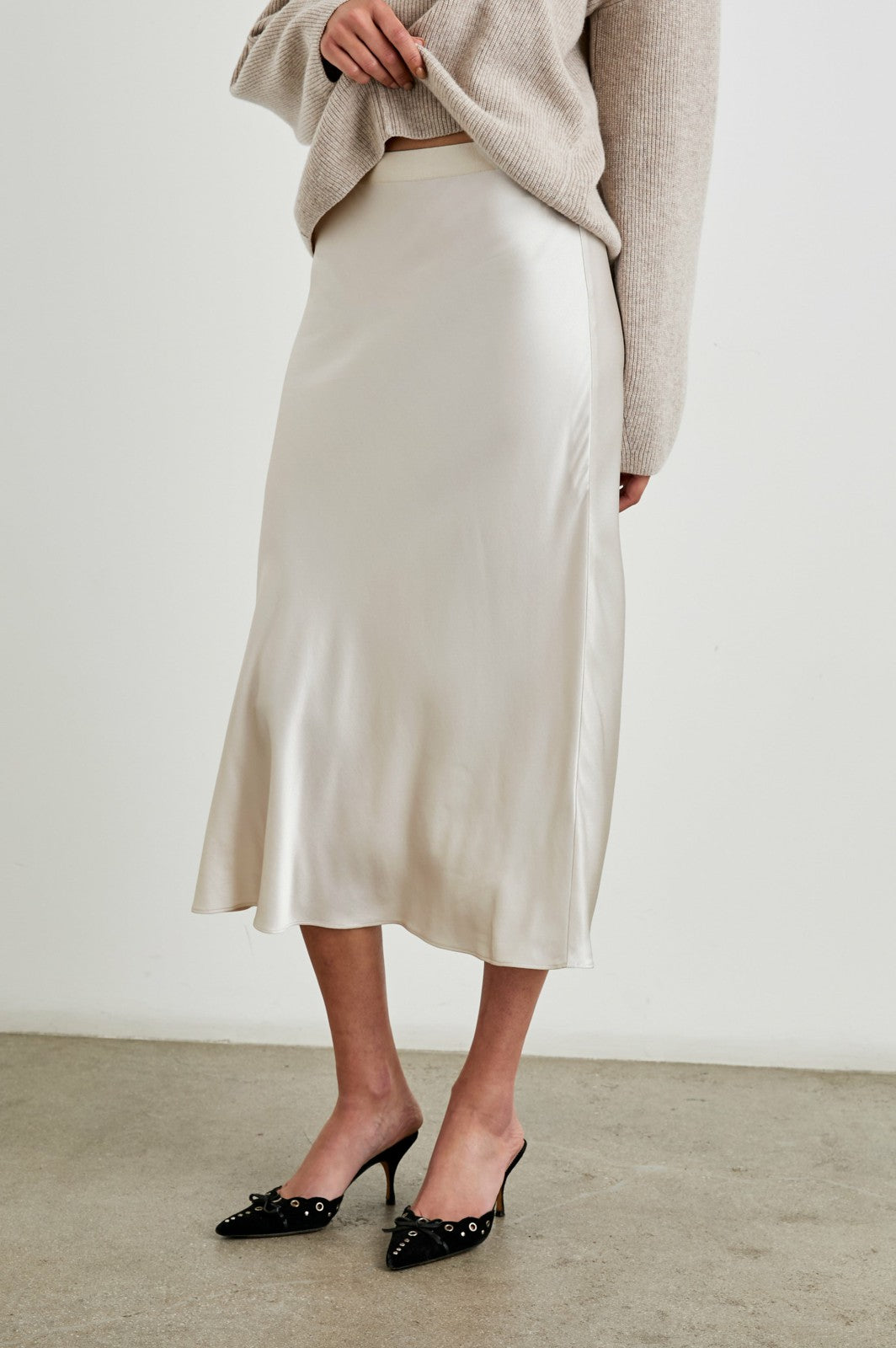 BERLIN SKIRT - IVORY| Rails sale