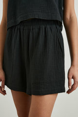 LEIGHTON SHORT - BLACK| Rails discount