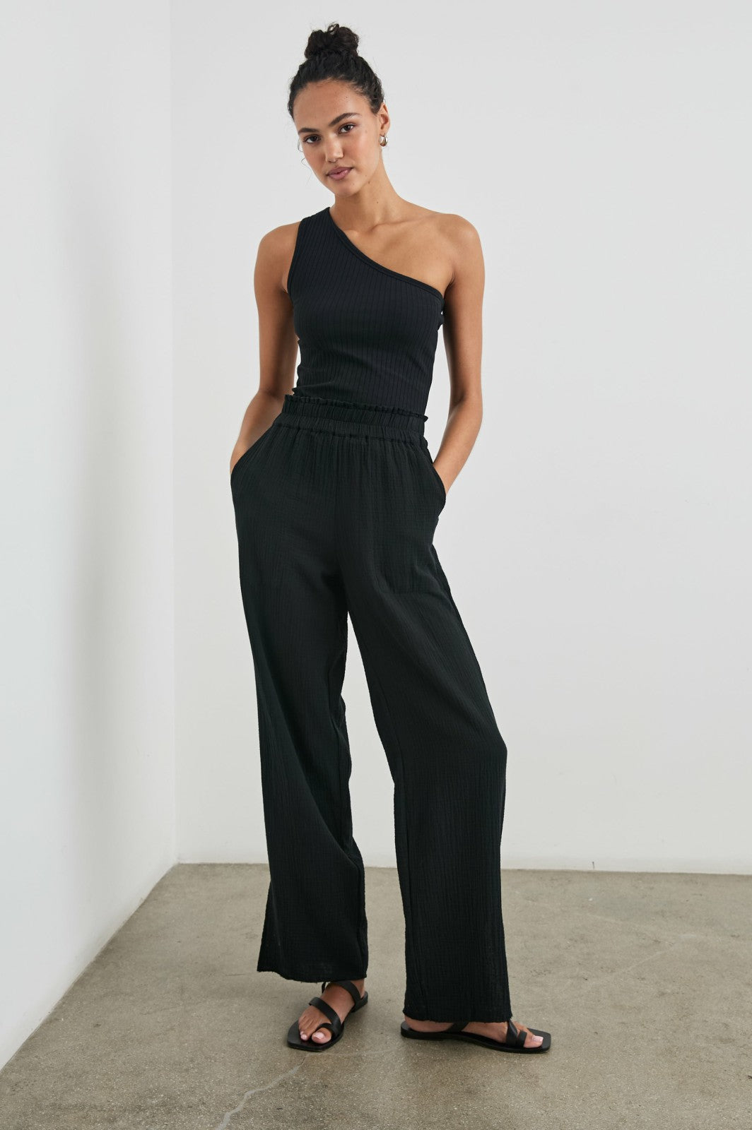 LEON PANT - BLACK| Rails discount
