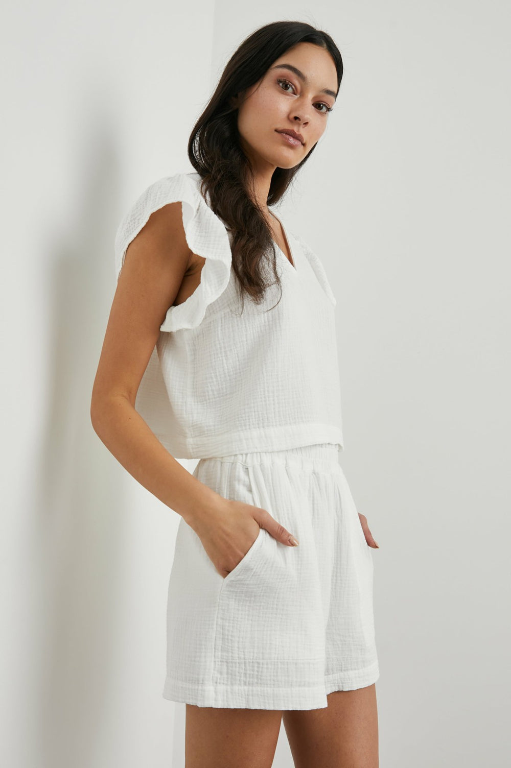 MILEY TOP - WHITE| Rails discount