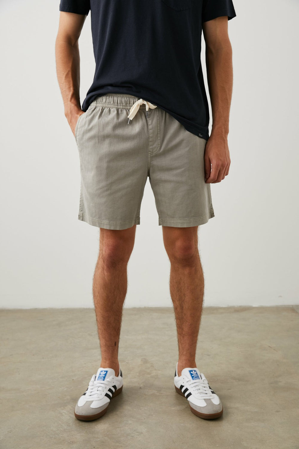 CRUZ SHORT - WASHED GREY| Rails online