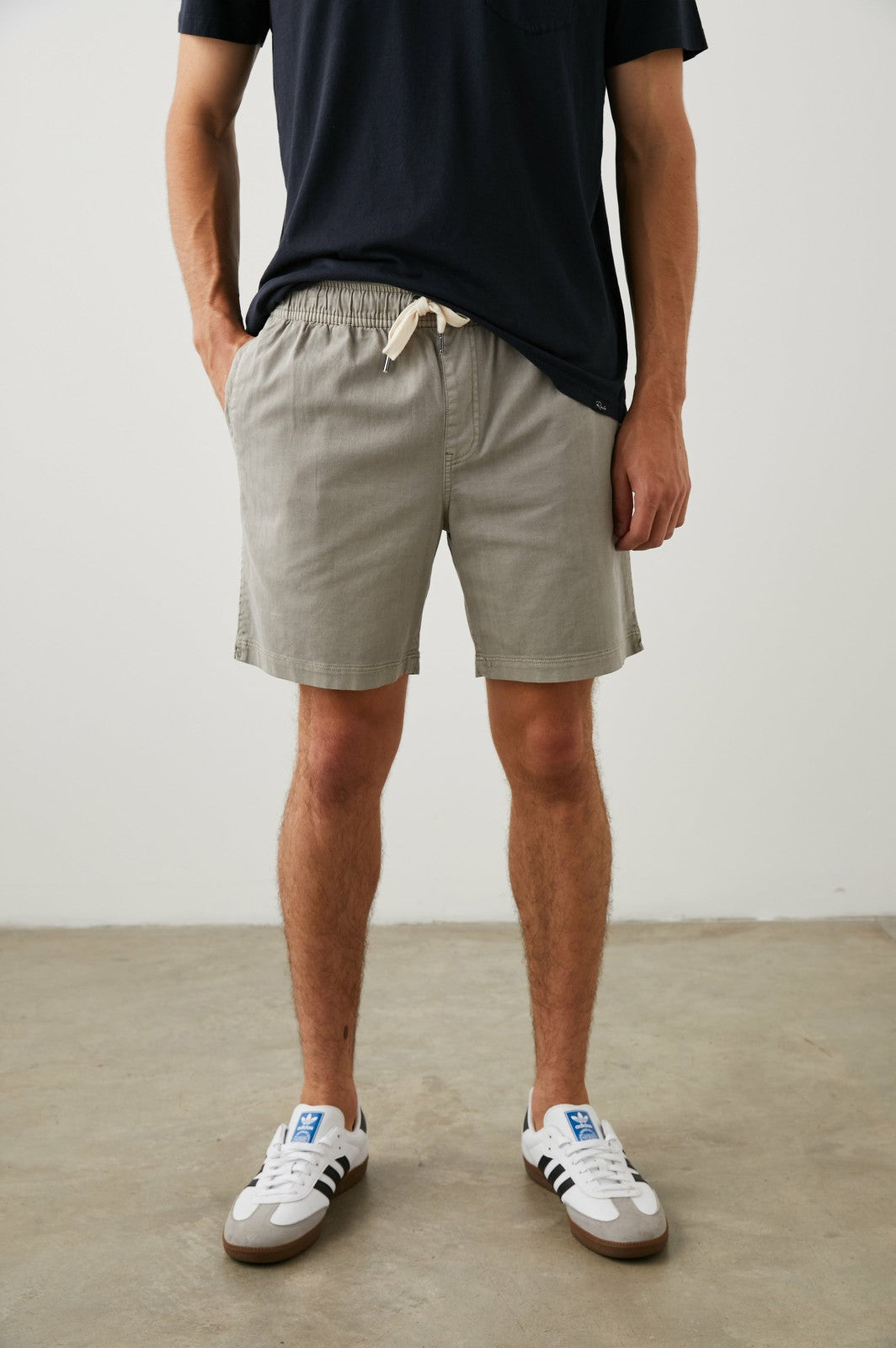 CRUZ SHORT - WASHED GREY| Rails online