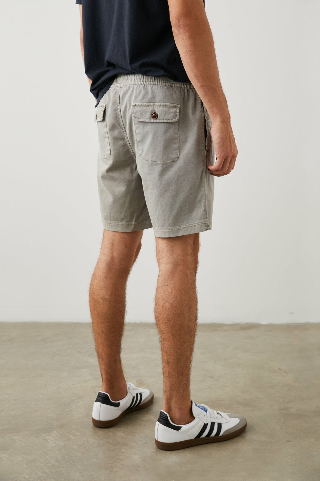 CRUZ SHORT - WASHED GREY| Rails online