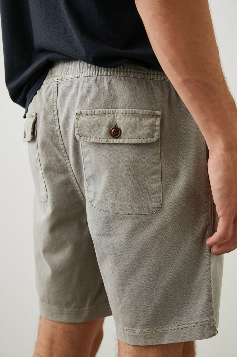 CRUZ SHORT - WASHED GREY| Rails online